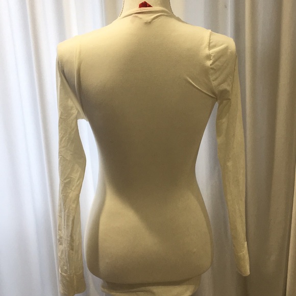 Ivory spanx blouse. New without tags - Picture 3 of 4